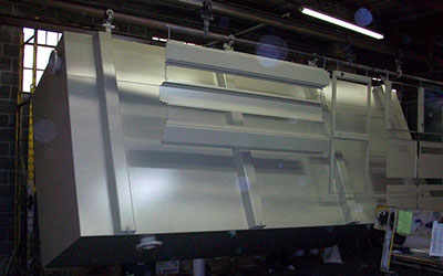 Custom Powder Coating Welded Steel Tanks